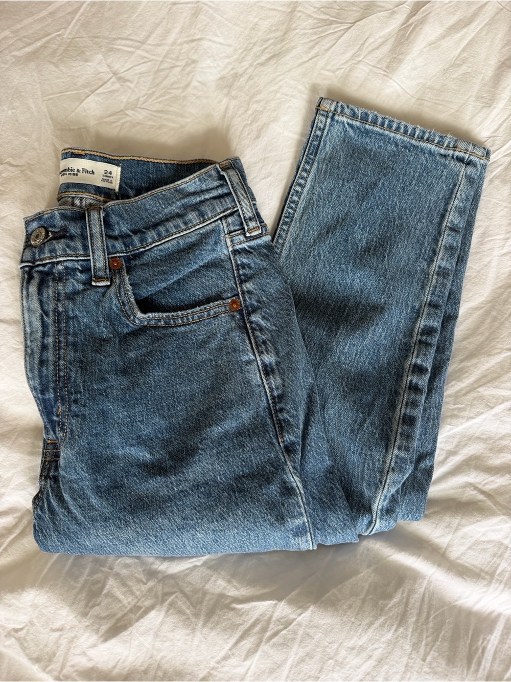 Abercrombie & Fitch Skinny Jean Blue High-Rise “Modern Skinny”